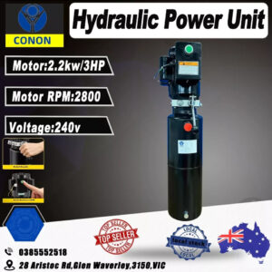 Single 12L Hydraulic Power Unit Auto Lifts Hydraulic Pump Vehicle Car Hoist Lift