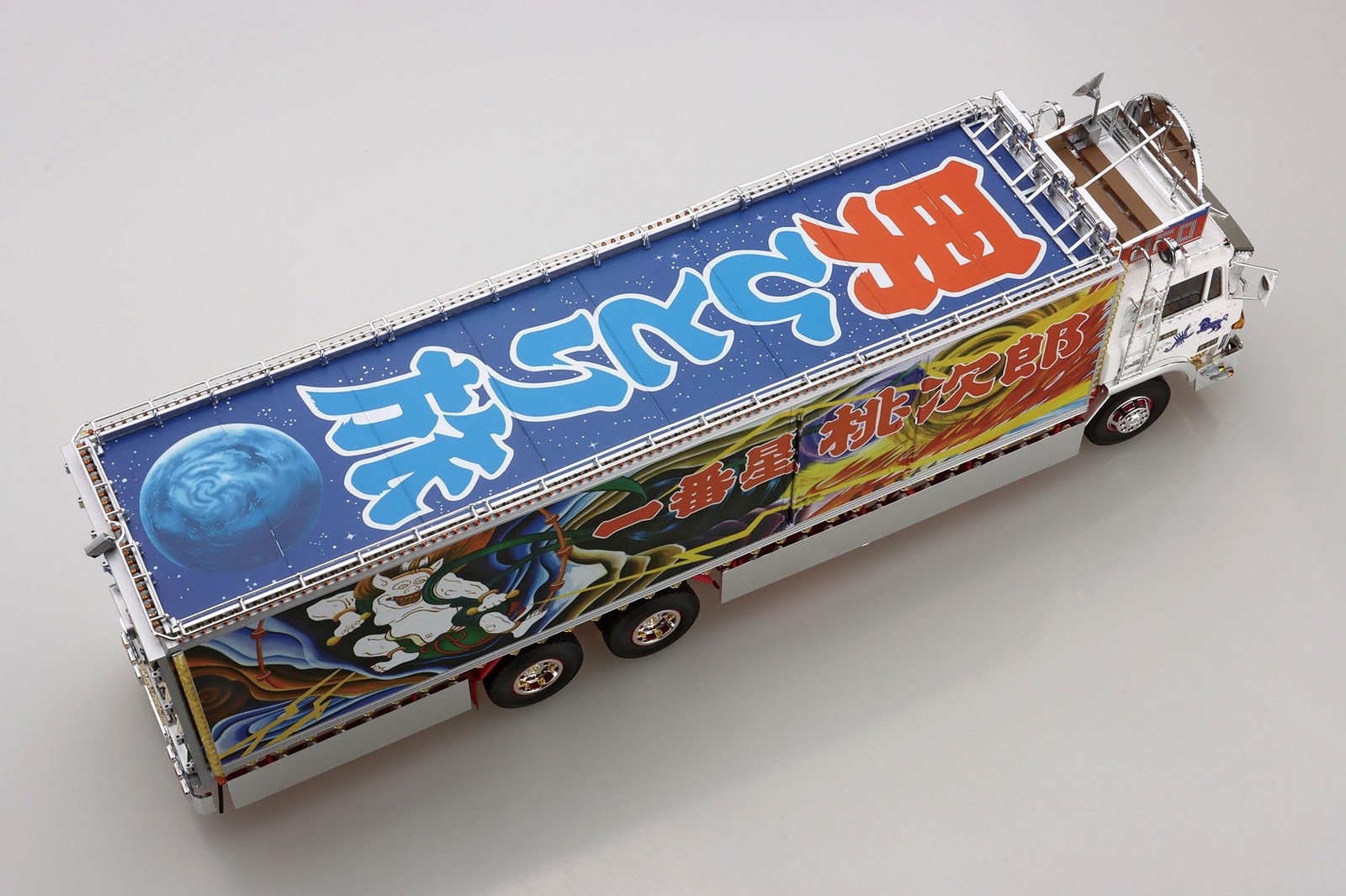 Aoshima 1/32 Truck Yaro Series No.3 IchibanBoshi Totsugeki Plastic Model kit Car - Image 5