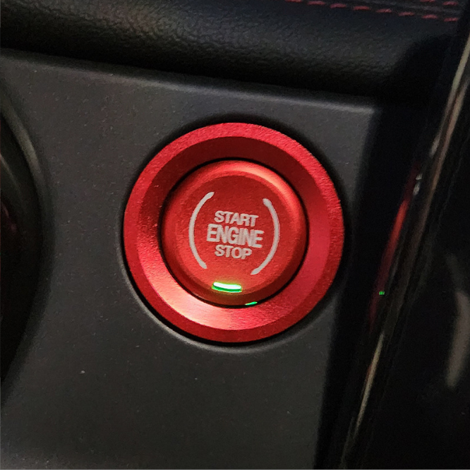 For Chevrolet Colorado 2023-2026 Engine Button Cover Trim Engine Switch Trim - Image 2