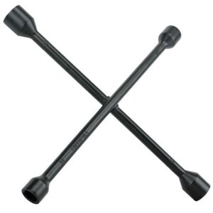 Faithfull - 4-Way Wheel Brace Black Powder Coated 14in