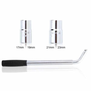 New Extendable Wheel Brace Wrench Telescopic with Socket Tyre Nut Set