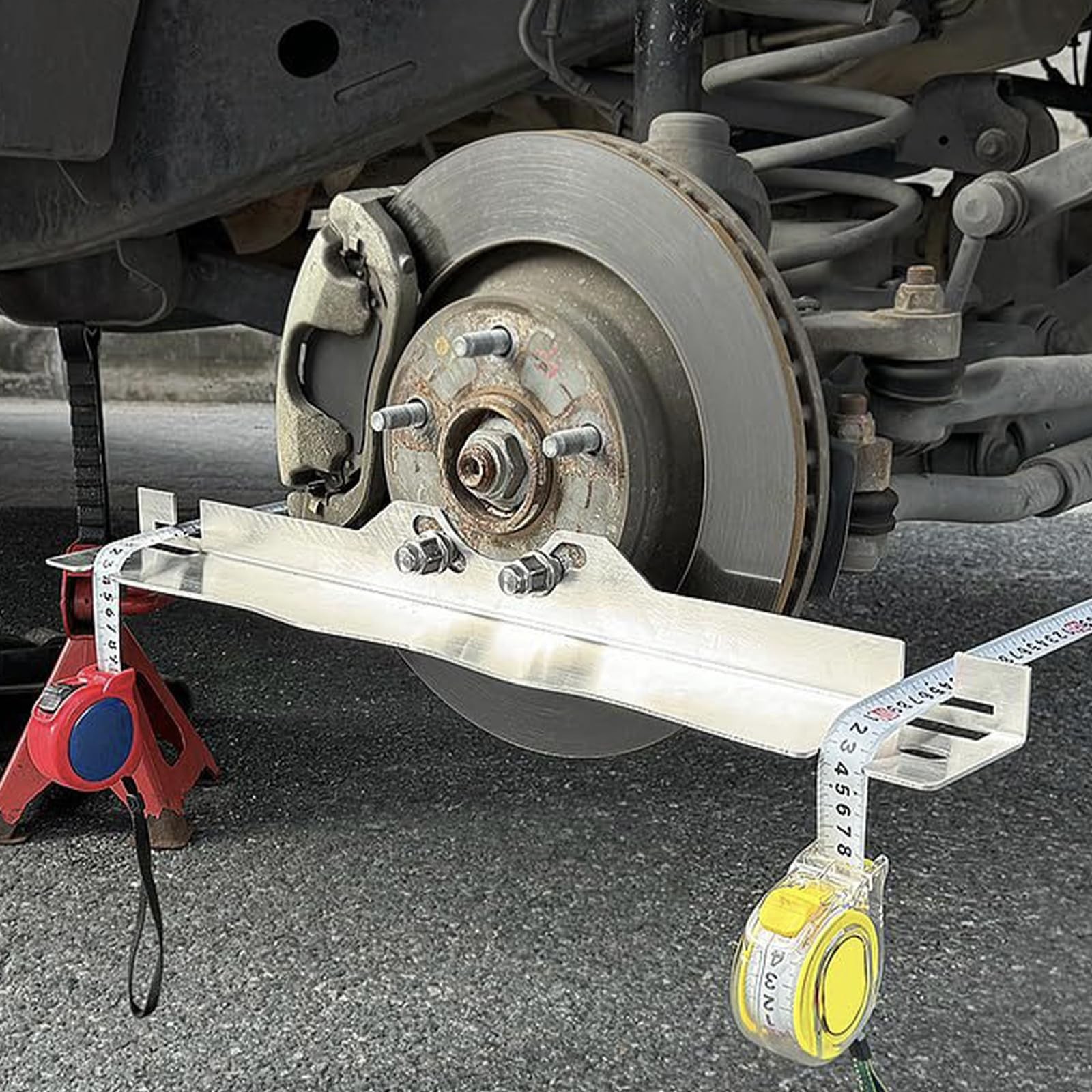 Wheel Alignment Tools, Automotive Toe Alignment Tool Plates, Lug Nut Slots, Q... - Image 2