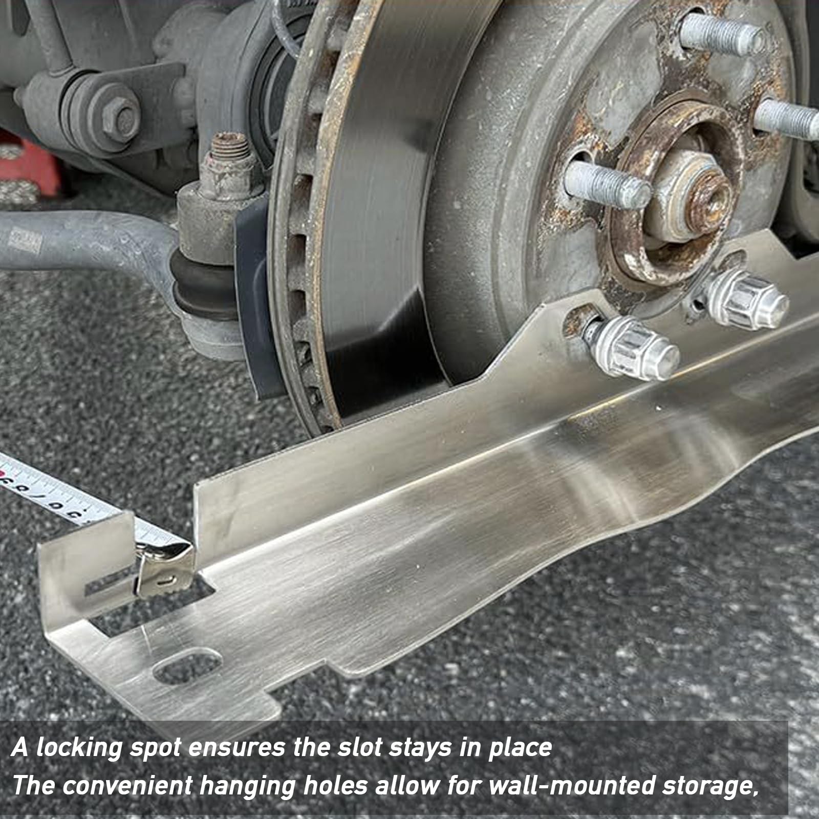 Wheel Alignment Tools, Automotive Toe Alignment Tool Plates, Lug Nut Slots, Q... - Image 4