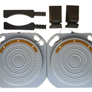 Automotive Wheel Alignment Systems Car Wheel Aligner Turntable 400MM Heavy Du...