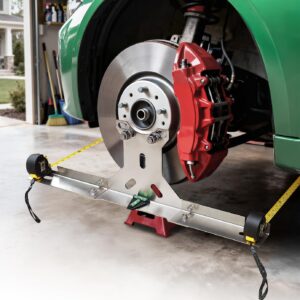 Upgraded Wheel Alignment Tool Kit Heavy Duty Stainless Steel Automotive Toe A...