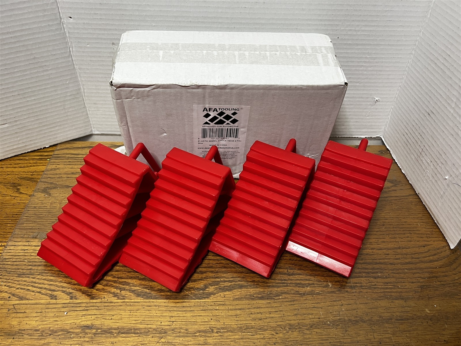 AFA Tooling Automotive,RV, Trailer Wheel Chock 4 Pack #TS008