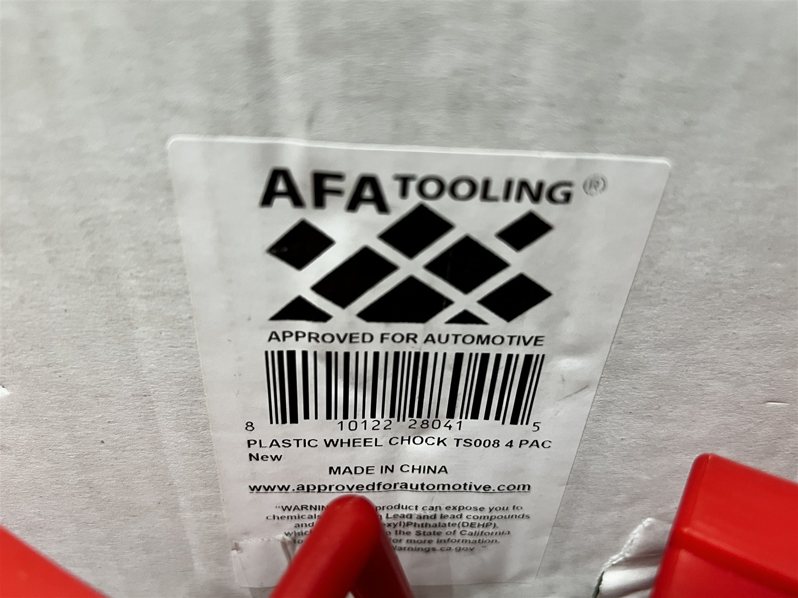 AFA Tooling Automotive,RV, Trailer Wheel Chock 4 Pack #TS008 - Image 3