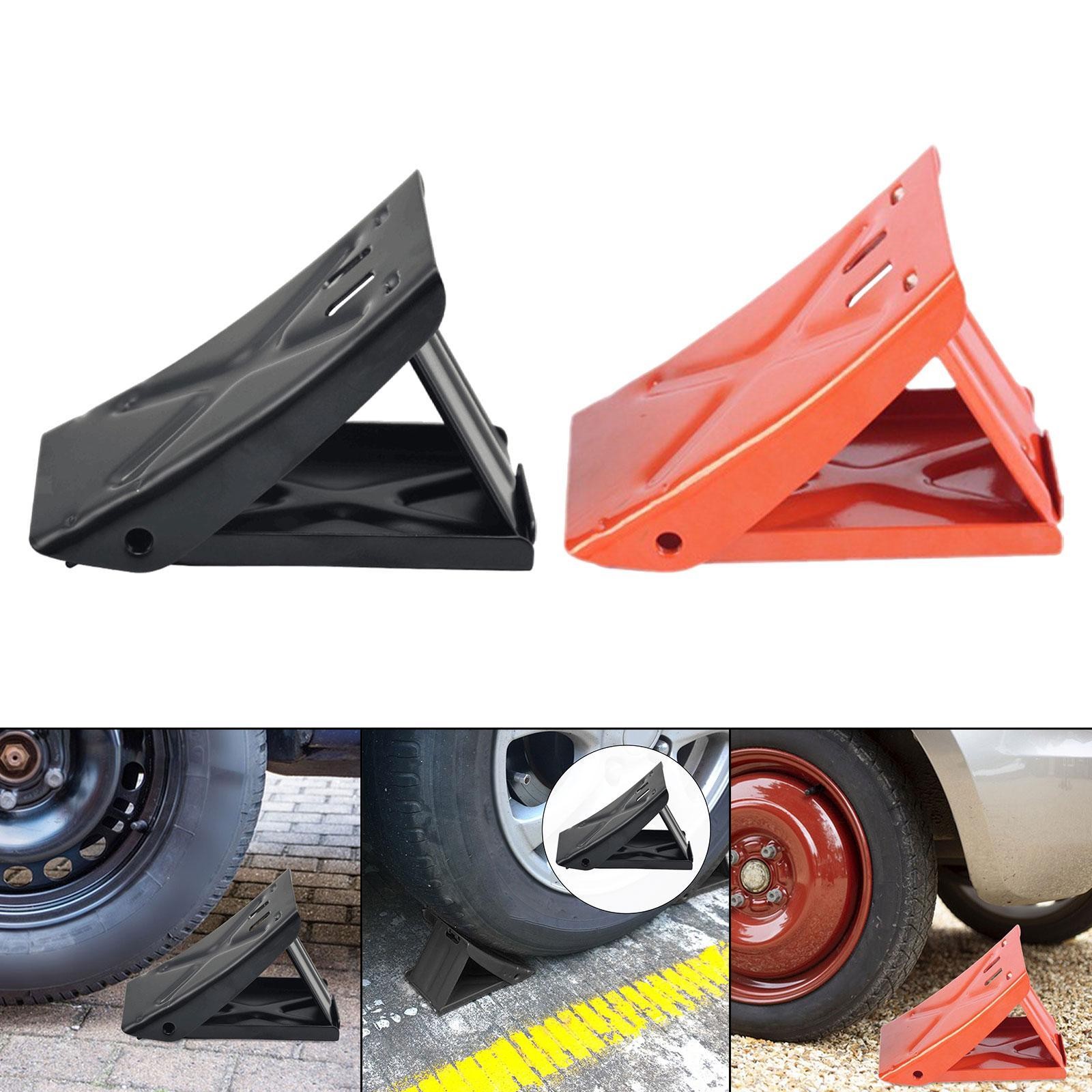 Wheel Chock Anti Slip Portable Heavy Duty for Trailer Automotive - Image 2