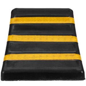 Trailer Wheel Chocks Heavy Duty Stopper Rubber Tire Block Nonslip