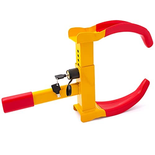 Tire Clamp Wheel Lock- Metal Boot Stabilizer Anti Theft- Wheel Chock Lock Car - Image 2