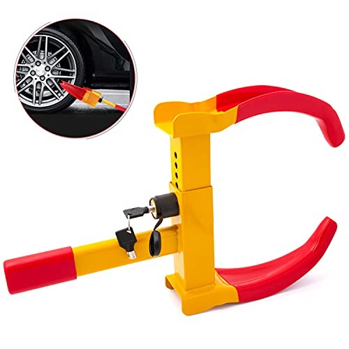 Tire Clamp Wheel Lock- Metal Boot Stabilizer Anti Theft- Wheel Chock Lock Car - Image 3