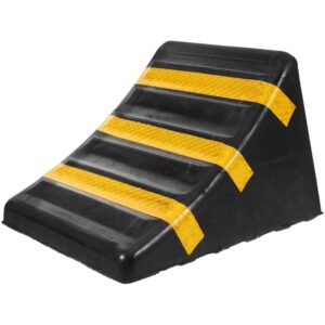 Heavy Duty Rubber Wheel Chocks Car Portable Vehicle Tire Stopper
