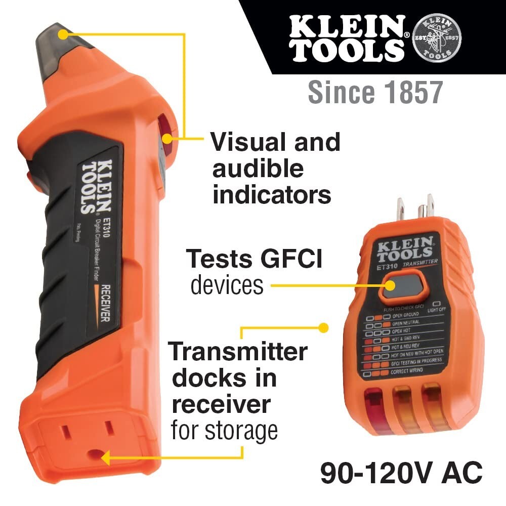Complete Circuit Breaker Finder Kit with Adapters: Reliable Electric Testing Set - Image 4
