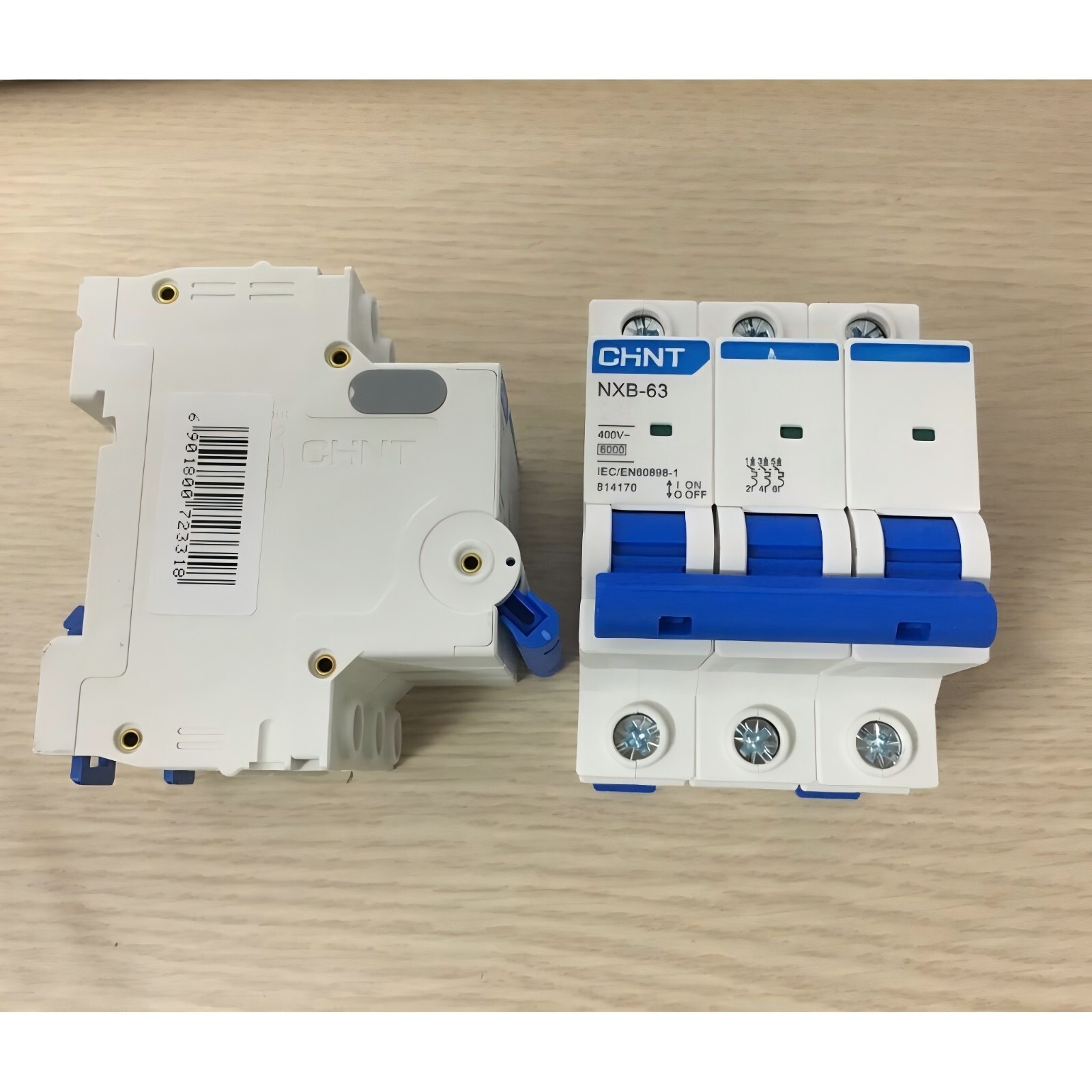 4Pcs NXB-63 CHINT Circuit Breaker 3Pole AC400V Miniature Circuit Breaker 9 Value - Image 4