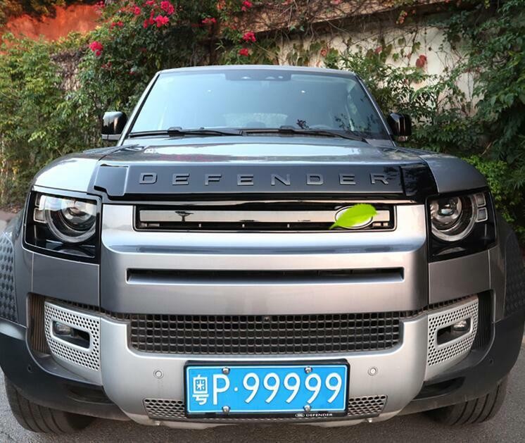 For Land Rover Defender 2020-2025 Black Hood Sand Guard Protection Cover Trim - Image 4
