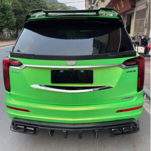 Chrome ABS Rear Tailgate Trunk Decor Strip Trim Cover For Cadillac XT6 21-2024 A