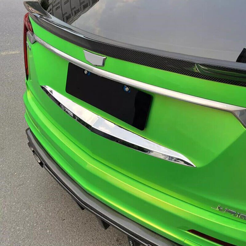 Chrome ABS Rear Tailgate Trunk Decor Strip Trim Cover For Cadillac XT6 21-2024 A - Image 3