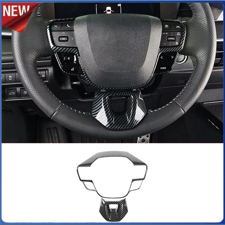 For Toyota Camry 2025 2026 Hood Accessories Steering Wheel Trim ABS Carbon fiber