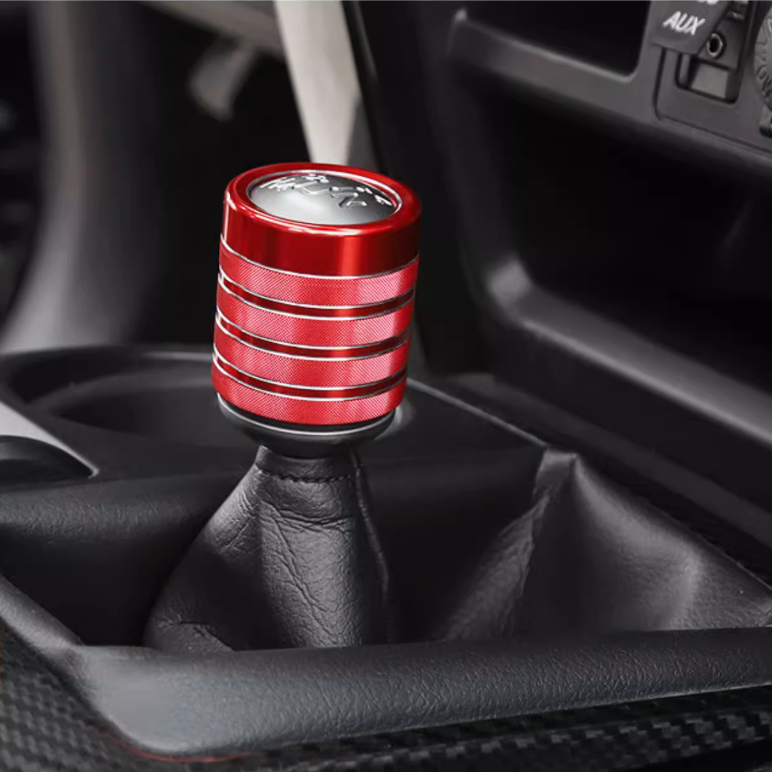 Red 4WD Gear Shift Knob Cover Trim 1pcs For 2014-2024 Toyota 4Runner