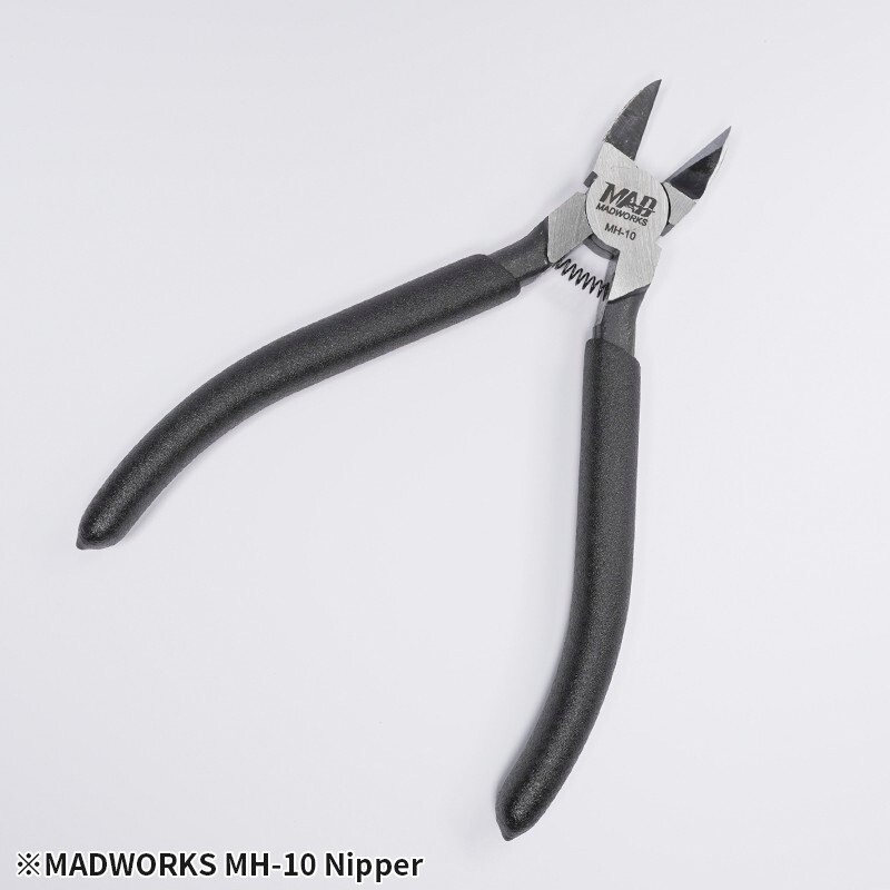 MADWORKS MH-10 6.5" Single Blade Sprue Nipper Sharp Model Tool Side Cutter Plier - Image 2