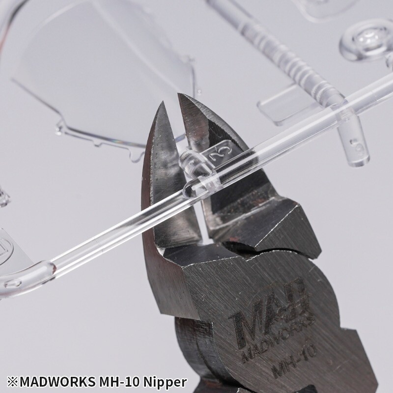 MADWORKS MH-10 6.5" Single Blade Sprue Nipper Sharp Model Tool Side Cutter Plier - Image 3