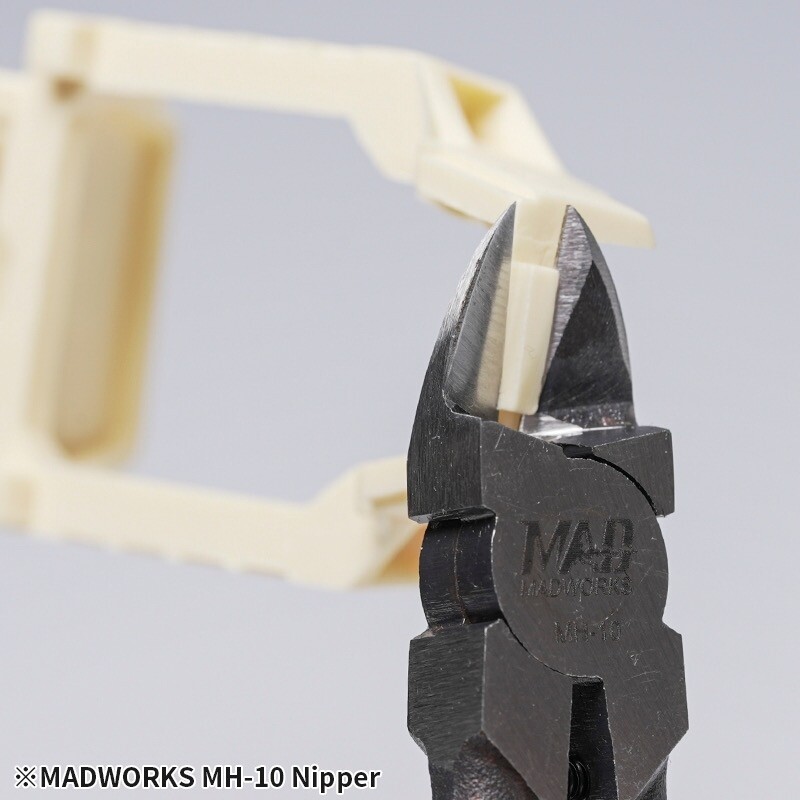 MADWORKS MH-10 6.5" Single Blade Sprue Nipper Sharp Model Tool Side Cutter Plier - Image 5