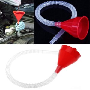 Easy to Store Plastic Funnel for Automotive Gardening and Tool Maintenance