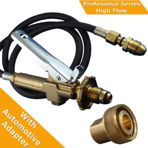 LPG Filler Gun & Hose Automotive Decanting kit with Acme 1 3/4"Auto Adpter