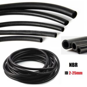 NBR Tube Soft Nitrile Rubber Fuel Hose Tube ID 2-25mm Fuel Automotive Oil Hose