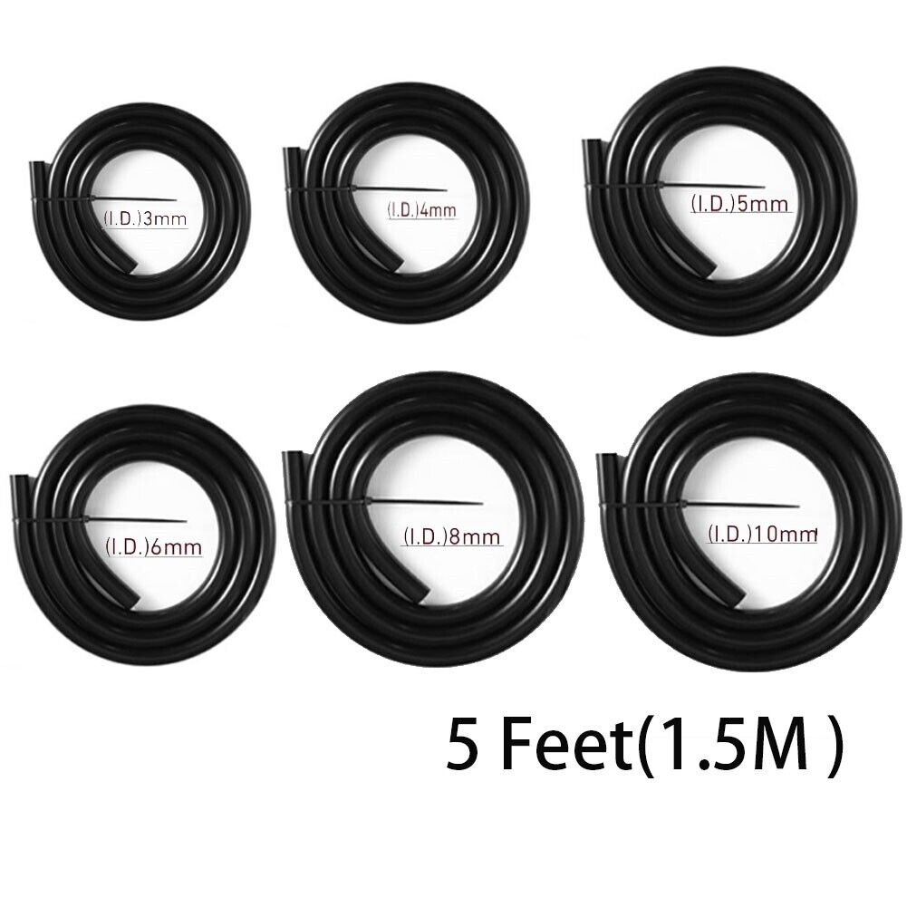 6PACK 5FT Vacuum Hose Automotive High Performance Silicone Vacuum Hose line Kit - Image 2