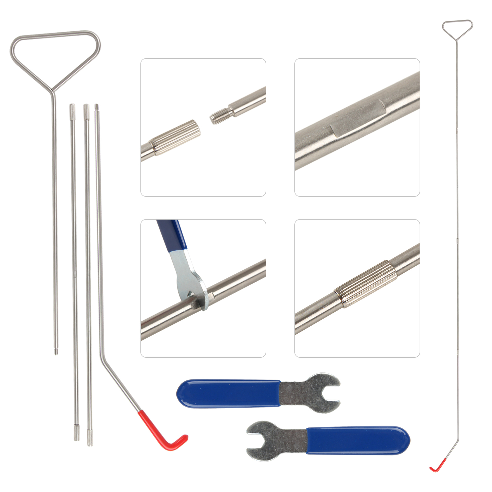 Car Repair Tool Kit Portable Automotive Tool Set Car Fastener Remover Sets 24pc - Image 3