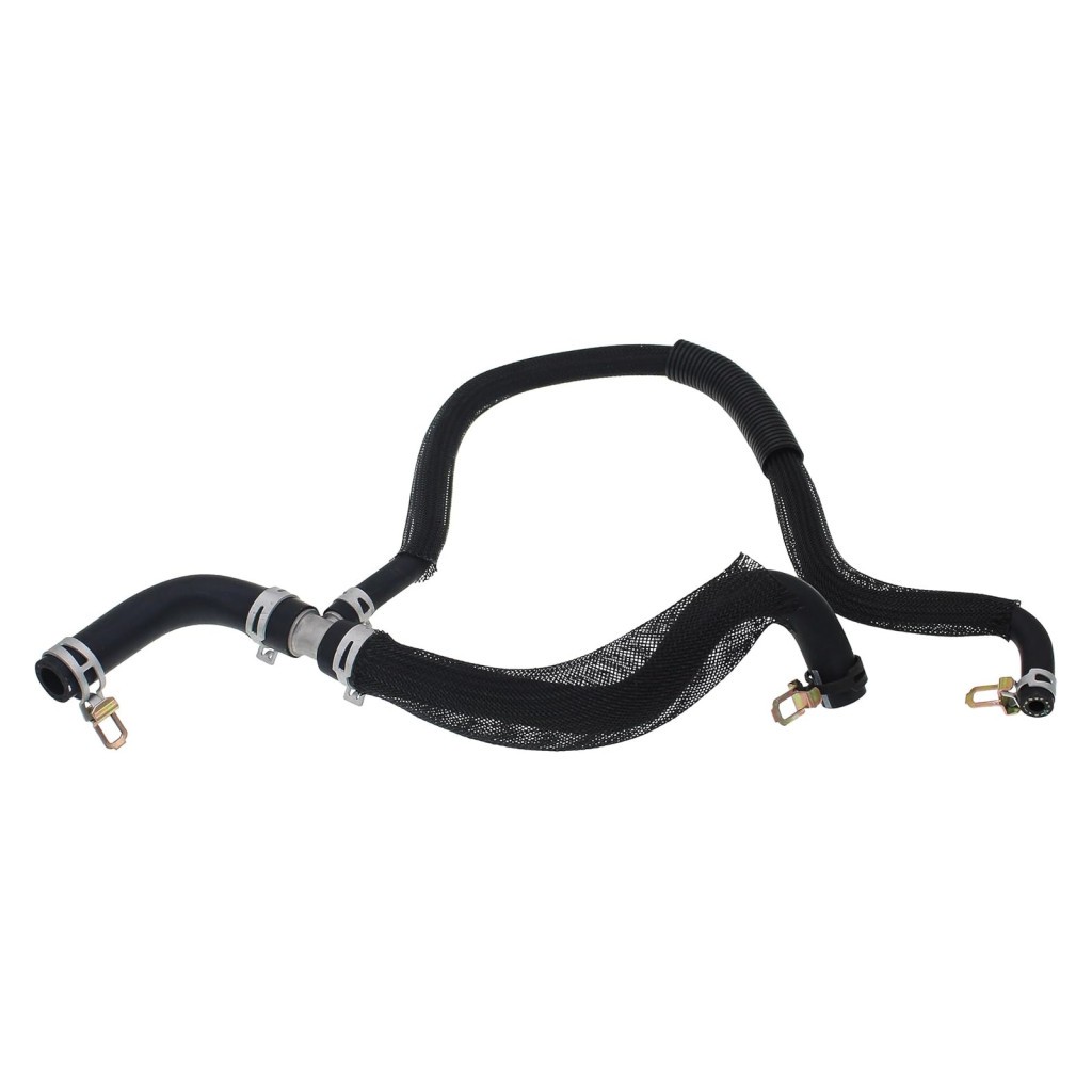 For Dodge Challenger 2008-2021 HVAC Heater Hose | Steel/Rubber | Natural Finish
