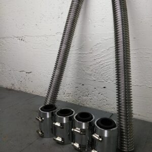 1981 - 1988 Monte Carlo 48 Stainless Steel SS Radiator Hoses Kit
