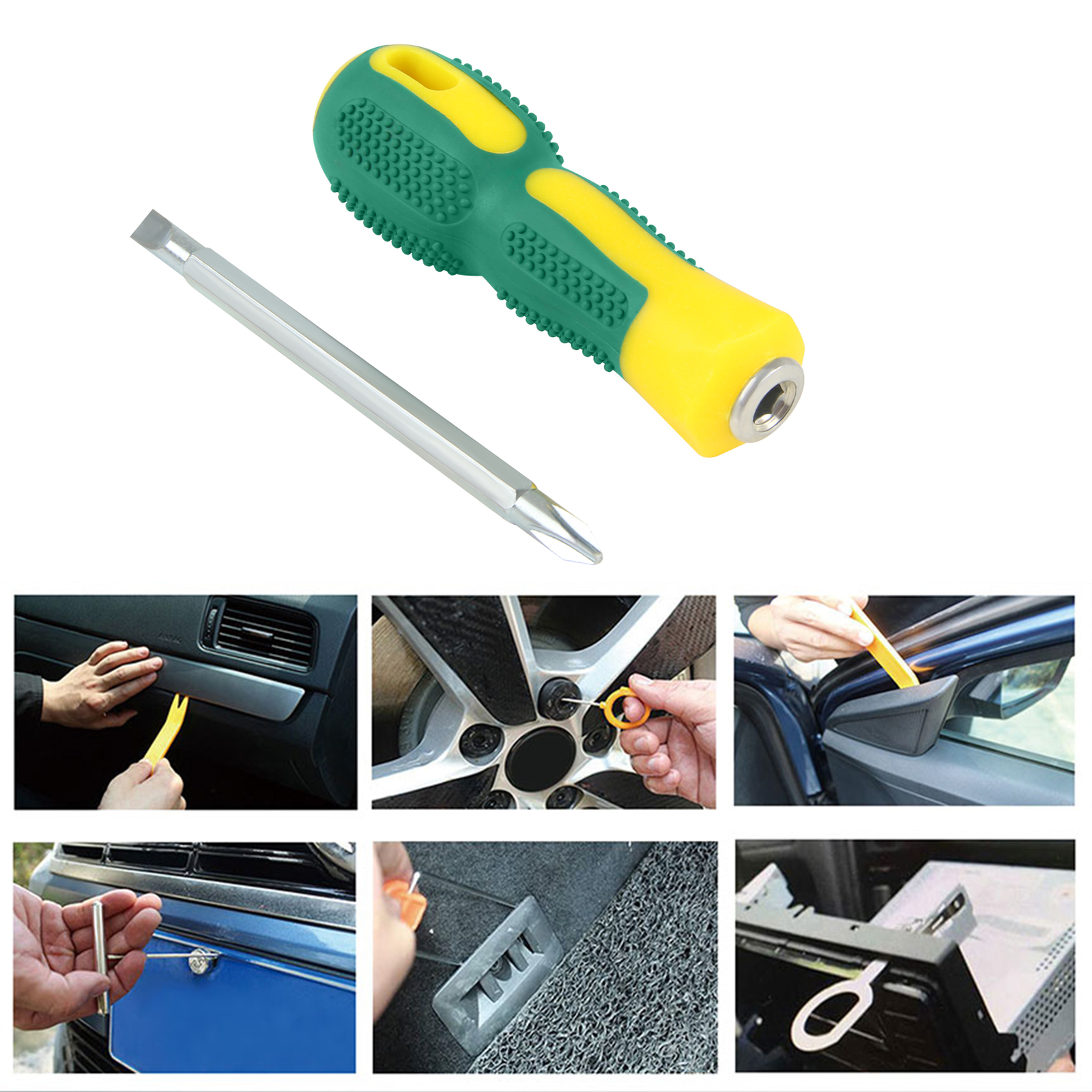 Car Repair Tool Kit Portable Automotive Tool Set Car Fastener Remover Sets 24pc - Image 4
