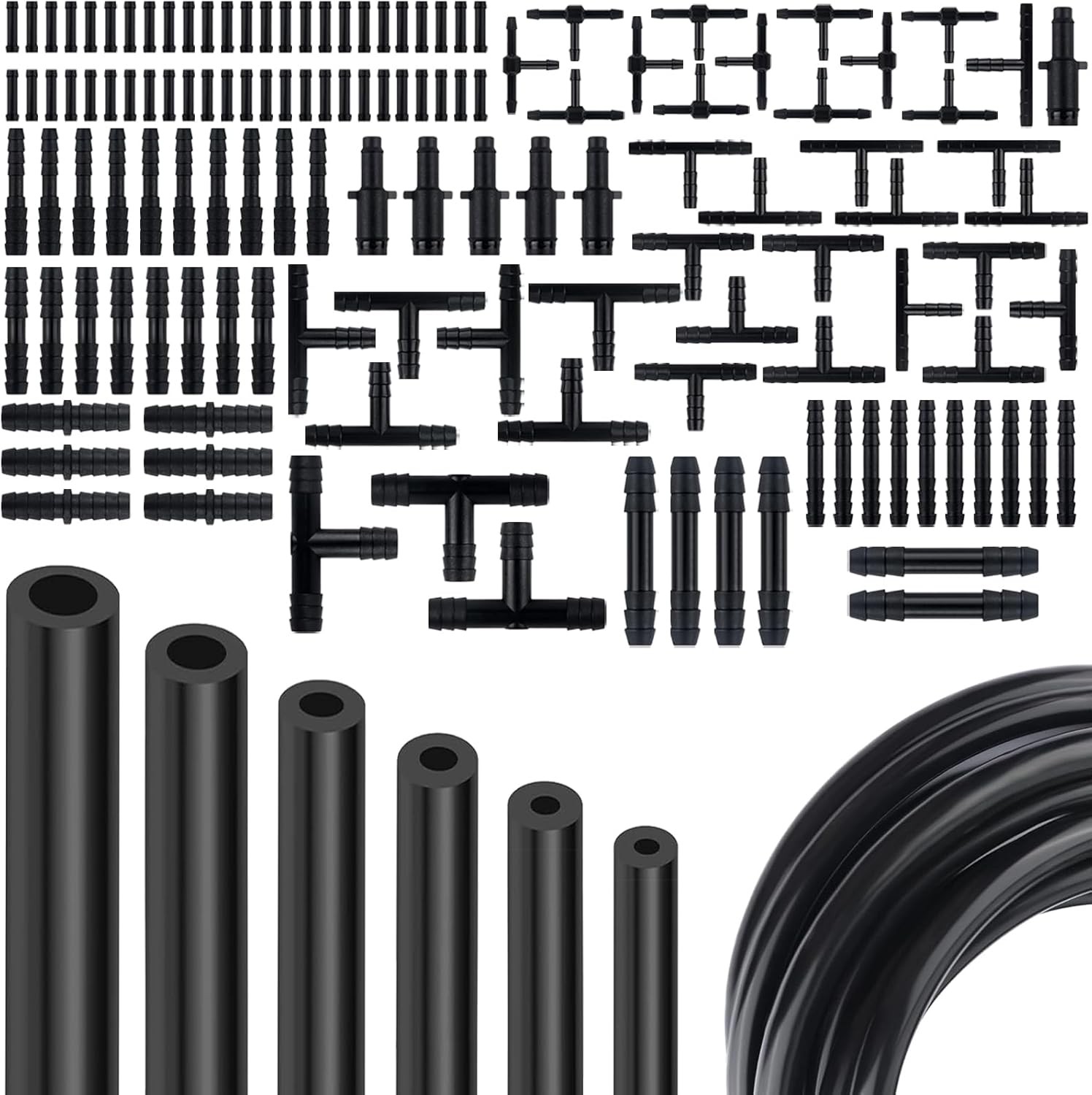5FT For Honda 6Pcs Vacuum Hose Automotive Vacuum Lines Kit w/ 113pcs Connectors - Image 2