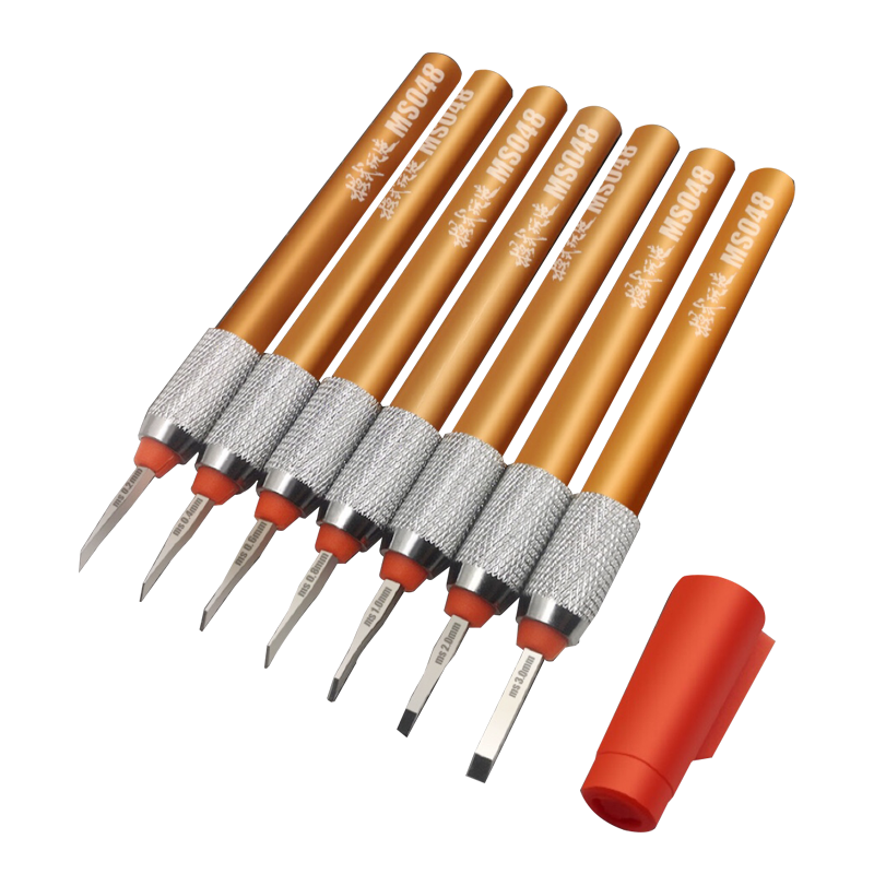 Military Model Resin MG Tool Carved Scribe Line Cut Precision Chisel 0.2~3.0mm