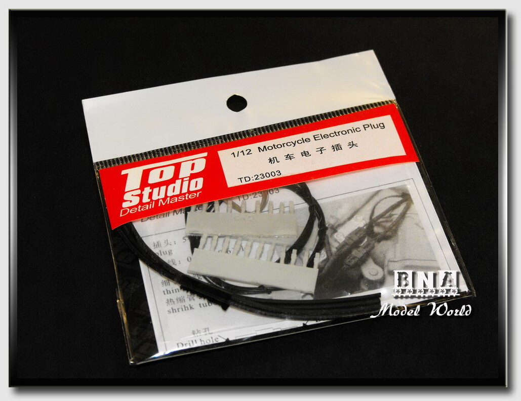 Top Studio TD23003 1/12 Motor GP Electronic Plugs
