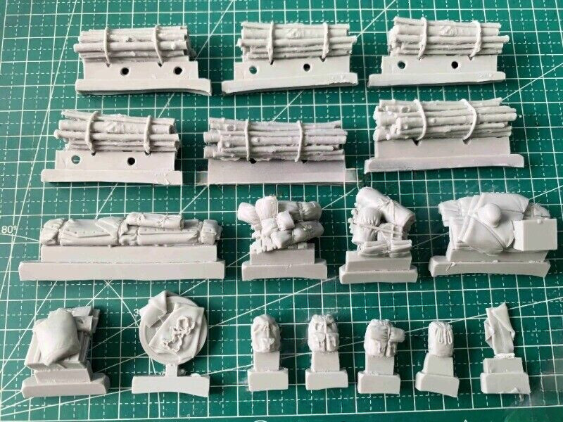 1/35 Resin Assembly Model Kit Tiger I Pz Kpfw VI Tank Accessories Set Parts - Image 5