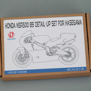 Hobby Design 1/12 NSR500 "WGP500 Champion 1989" Detail-up Set for Hasegawa kit