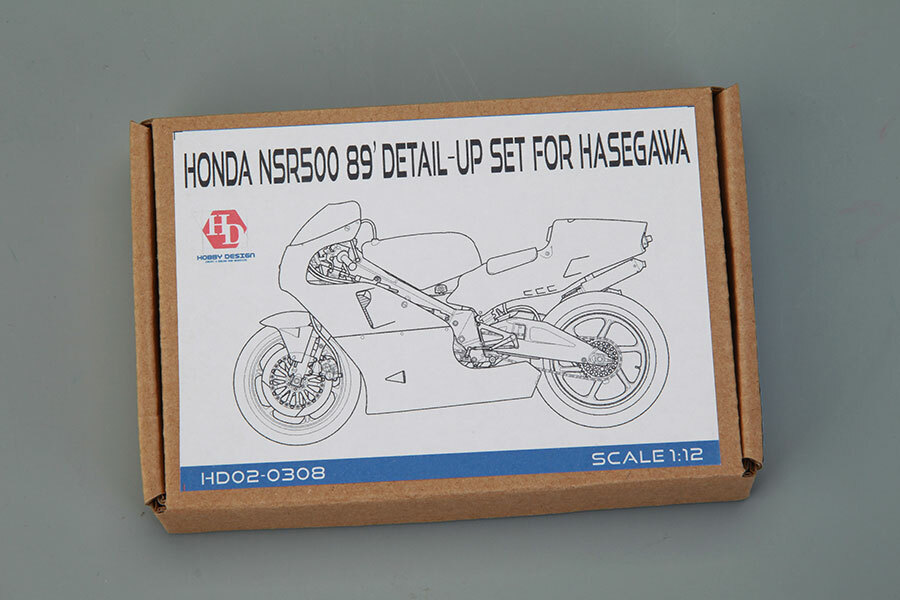 Hobby Design 1/12 NSR500 "WGP500 Champion 1989" Detail-up Set for Hasegawa kit