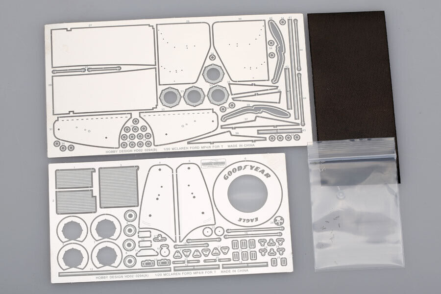 Hobby Design 1/20 MP4/8 Detail Set for Tamiya (PE+Resin+Metal)