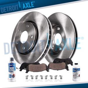 325mm Front Brake Rotors Ceramic Pads kit for Ford Explorer Taurus Flex MKT MKS