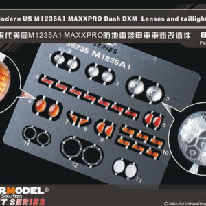 1/35 US M1235A1 MAXXPRO Dash DXM Lenses & Taillights for Panda Hobby 35032