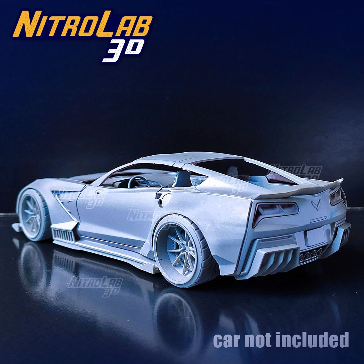 1:18 Scale C7 Corvette Bodykit - Image 4