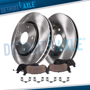 11.81'' 300mm 4pc Front Disc Rotors Brake Pads for 2003 2004 2005 2006 Acura MDX