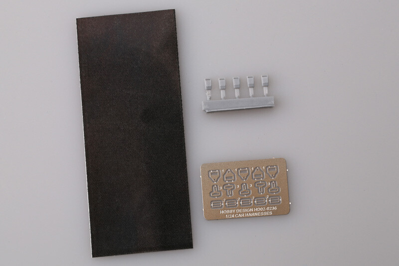 Hobby Design 1/24 Car Harnesses set (Photo-etched parts + Resin parts)