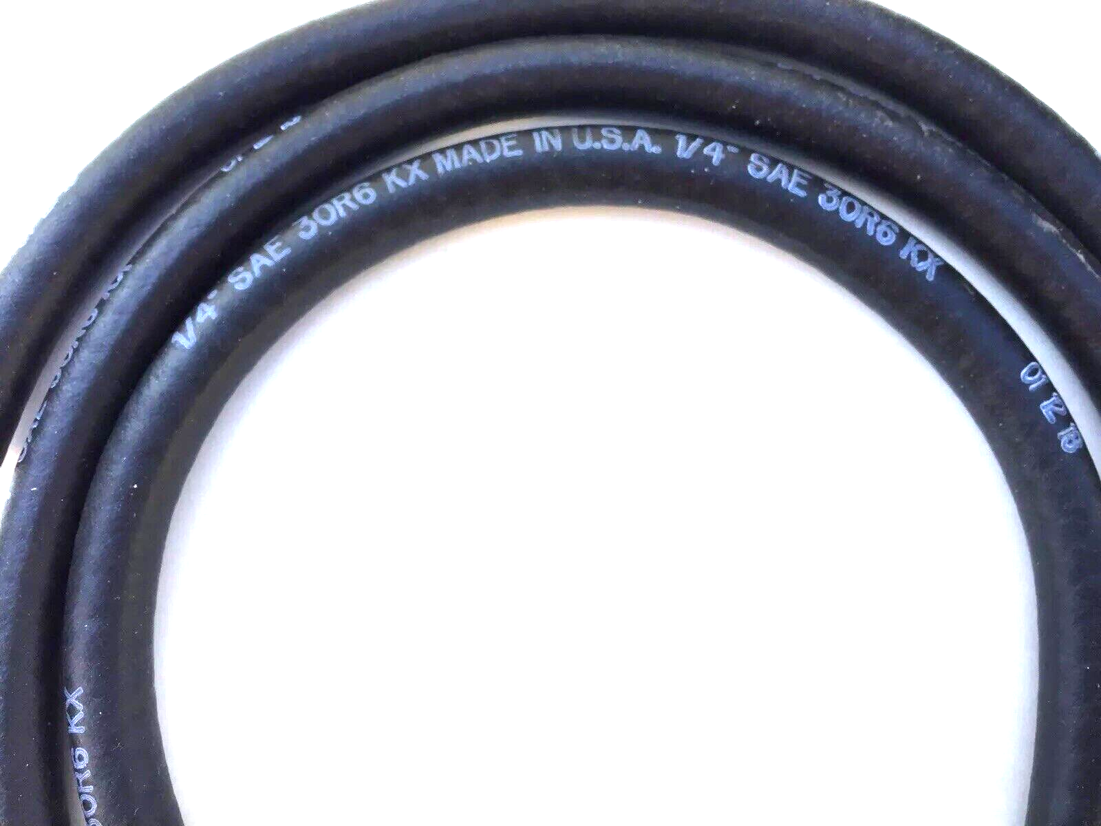 THERMOID FUEL LINE 1/4" x 5' SPOOL ROLL MADE IN USA GAS HOSE AUTOMOTIVE J30R6 - Image 2