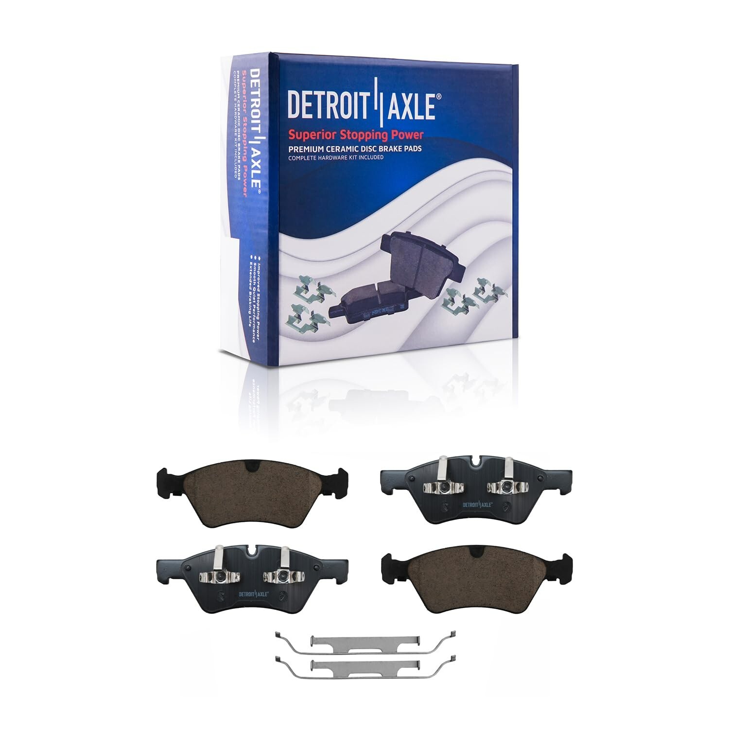 Front Drilled Rotors Brake Pads for Benz ML320 ML350 ML450 ML500 R320 R350 R500 - Image 4