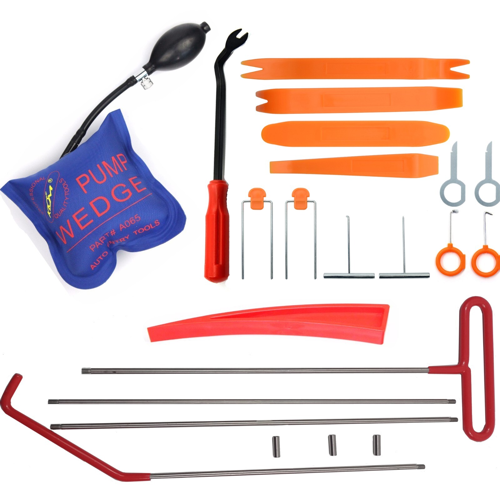 16pcs Car Repair Tool Kit Portable Automotive Tool Set