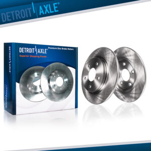 11.10 inch (282mm) Pair Rear Disc Brake Rotors Set for Acura TL Honda Element